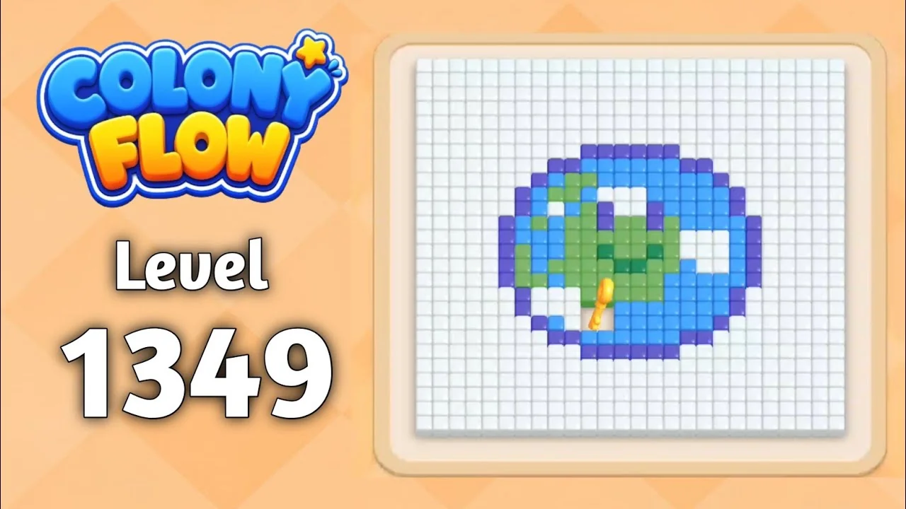 Colony Flow Level 1349 board