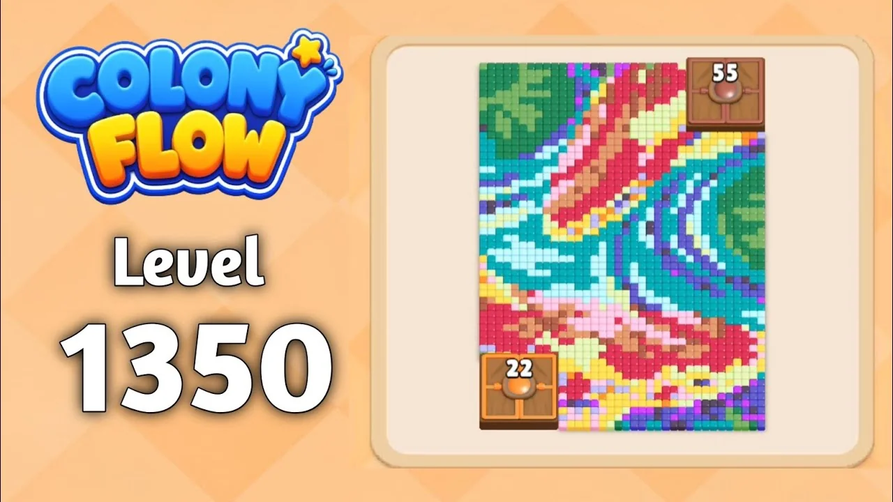 Colony Flow Level 1350 board