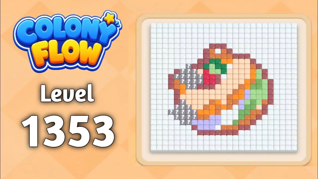 Colony Flow Level 1353 board