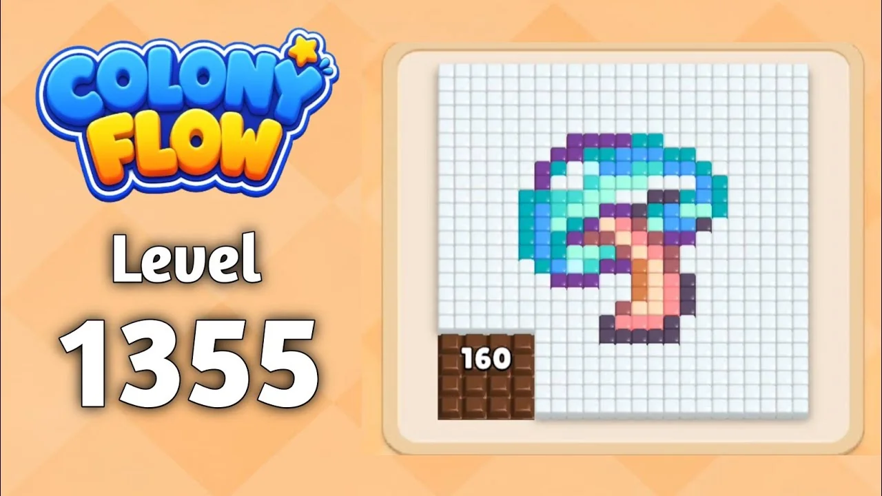 Colony Flow Level 1355 board