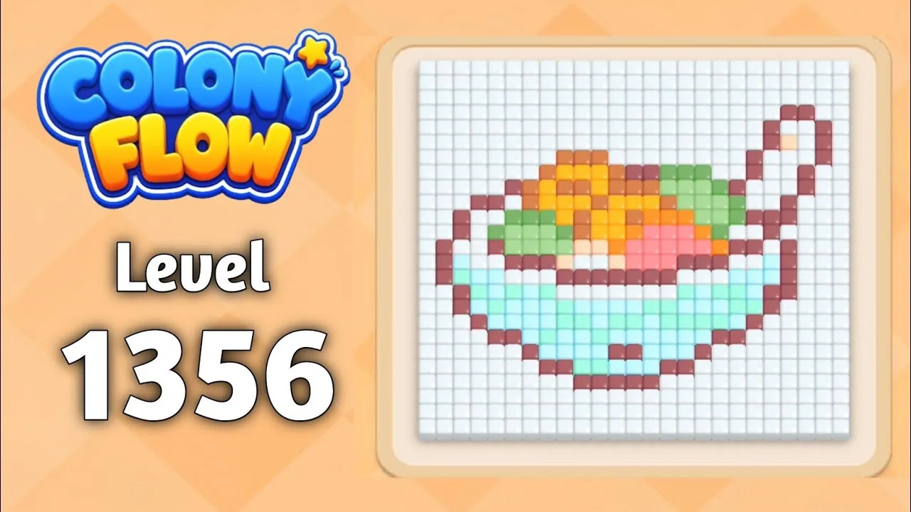 Colony Flow Level 1356 board
