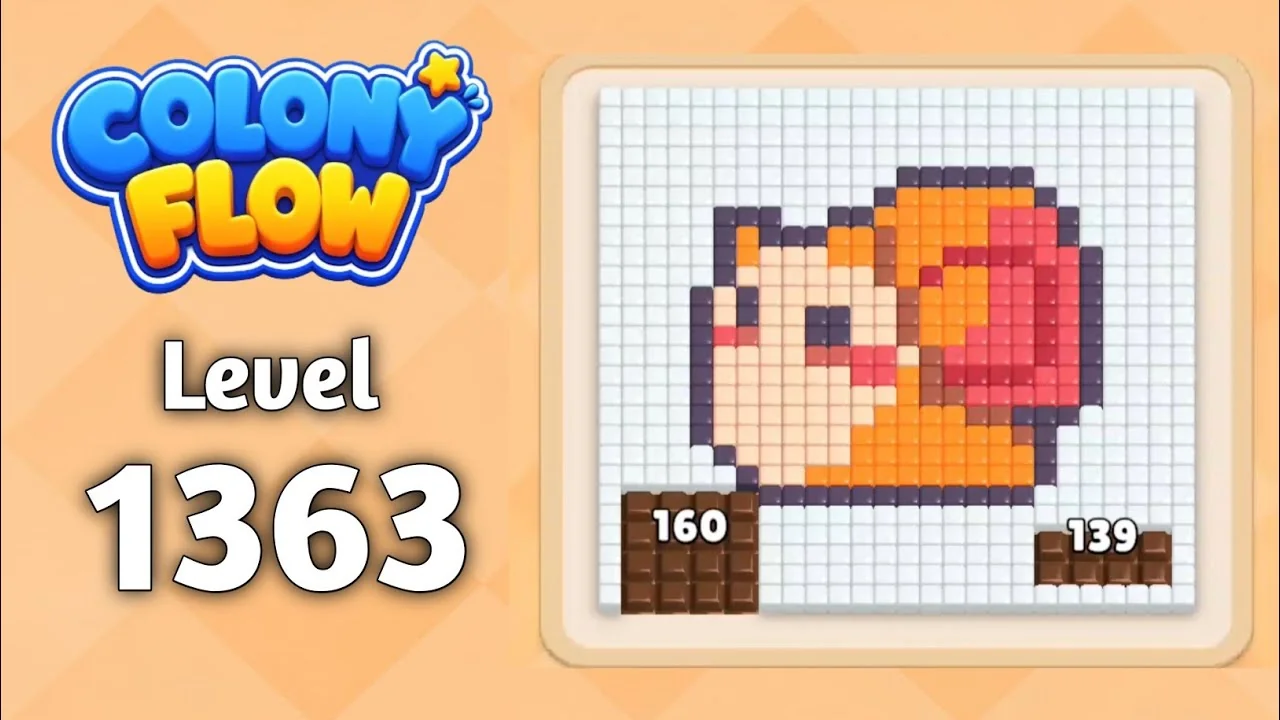 Colony Flow Level 1363 board