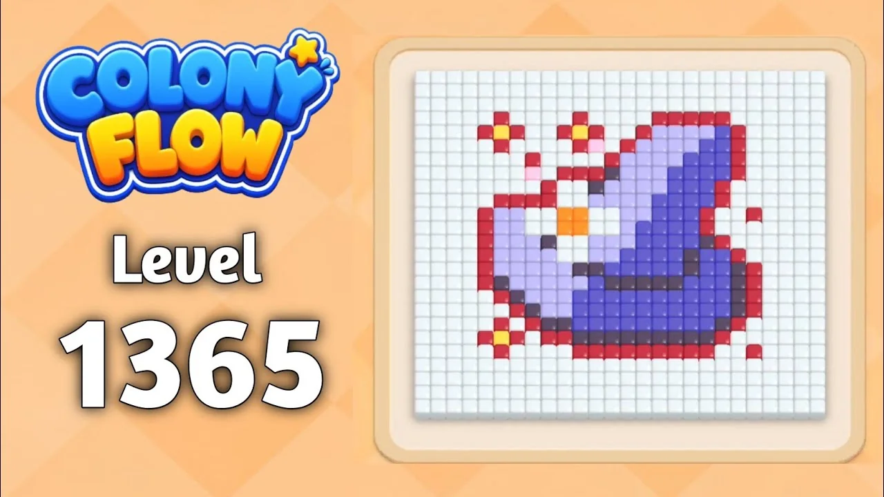 Colony Flow Level 1365 board