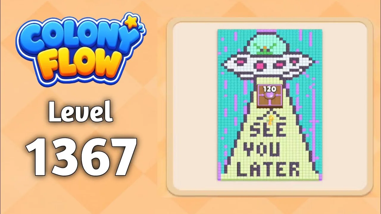 Colony Flow Level 1367 board