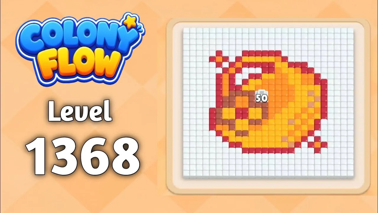 Colony Flow Level 1368 board