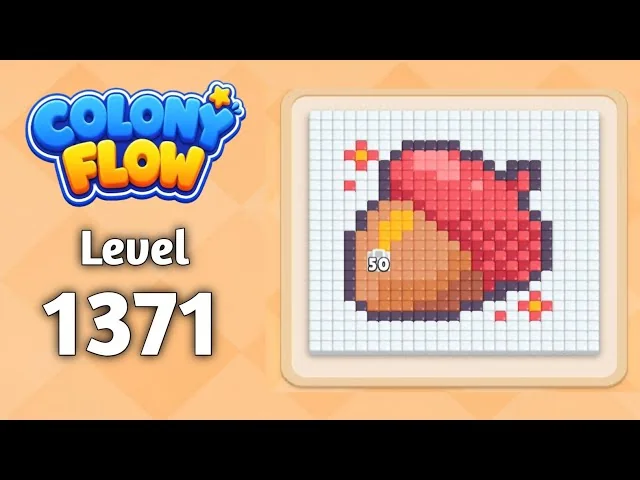 Colony Flow Level 1371 board
