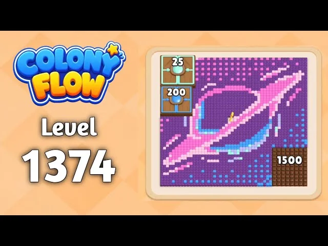 Colony Flow Level 1374 board