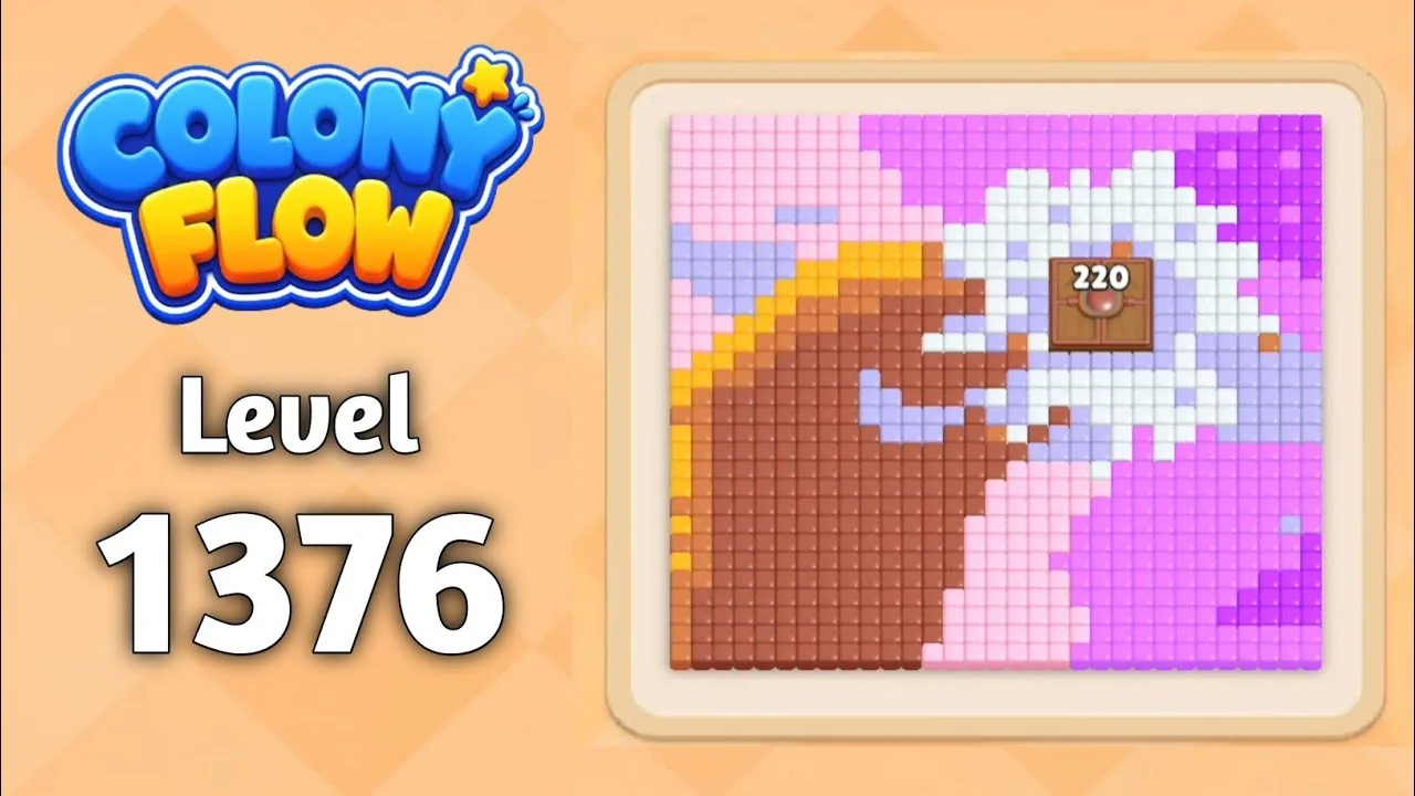Colony Flow Level 1376 board