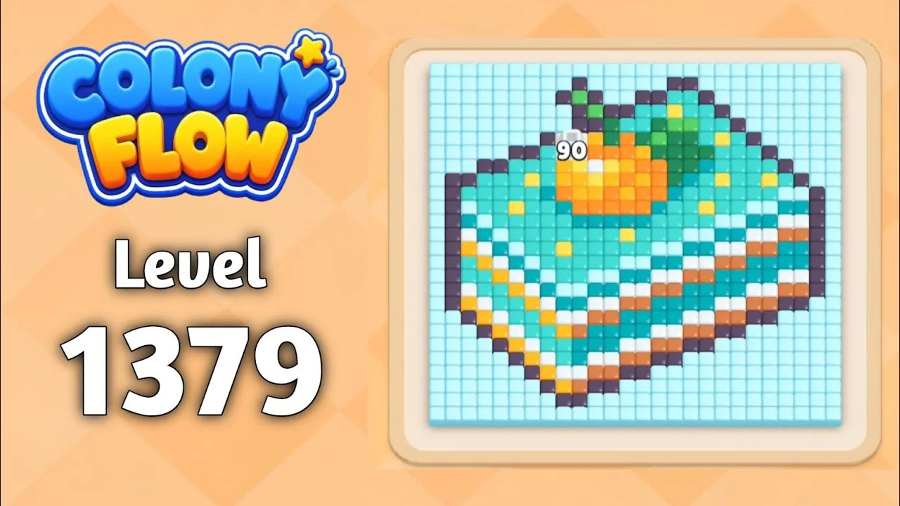 Colony Flow Level 1379 board