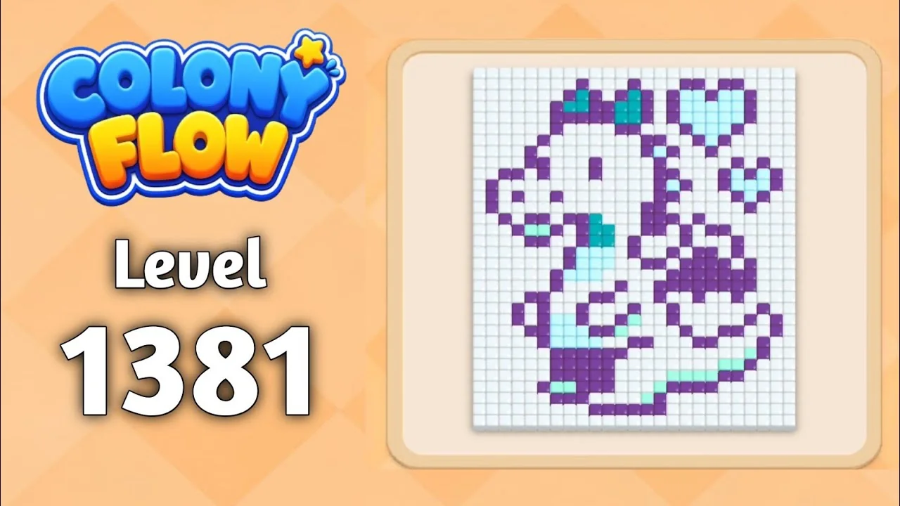 Colony Flow Level 1381 board