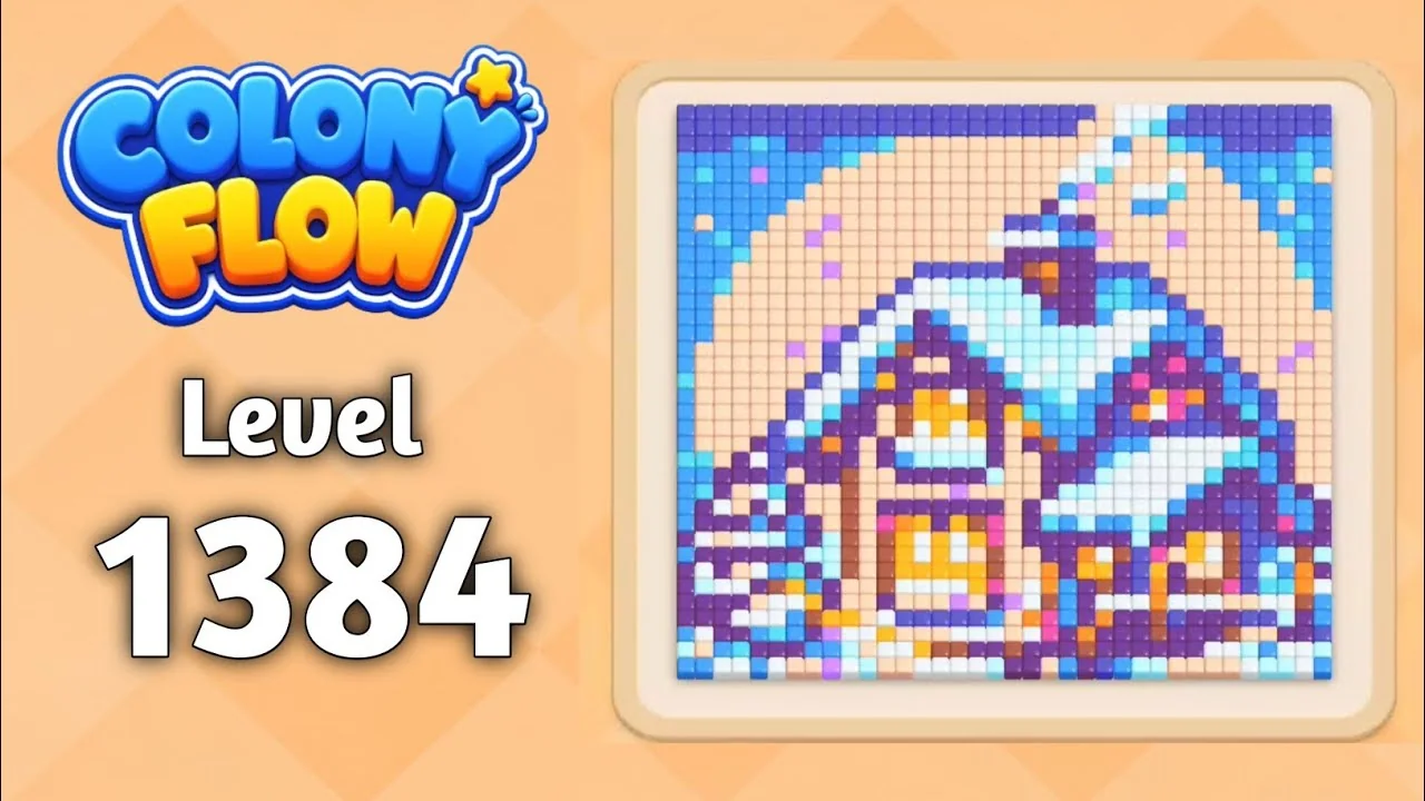 Colony Flow Level 1384 board