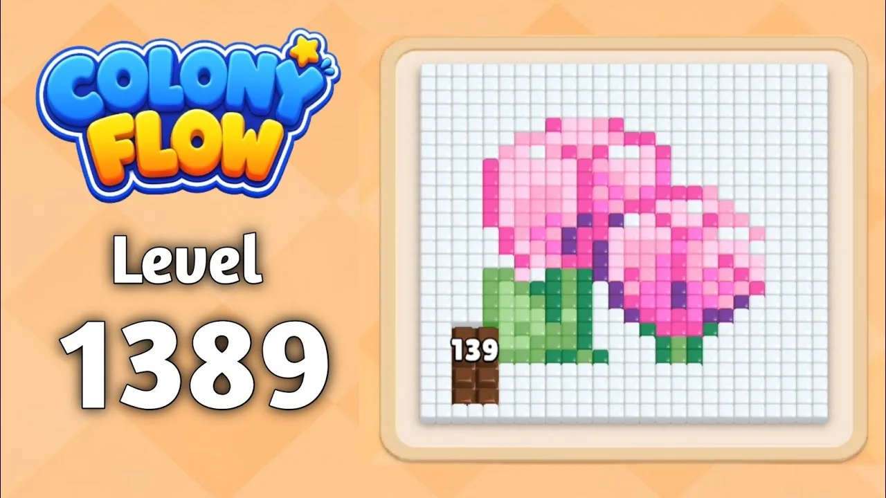 Colony Flow Level 1389 board