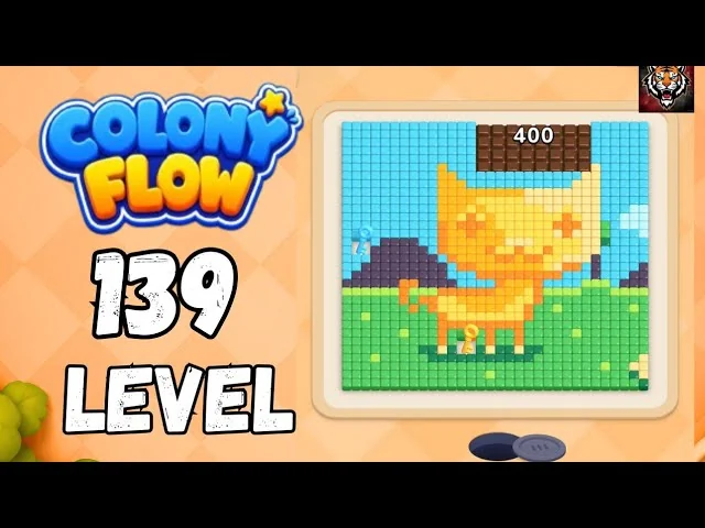 Colony Flow! Level 139 board layout