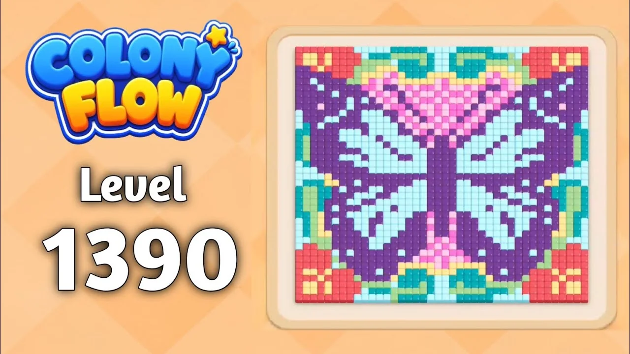 Colony Flow Level 1390 board