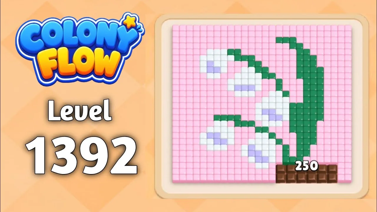 Colony Flow Level 1392 board