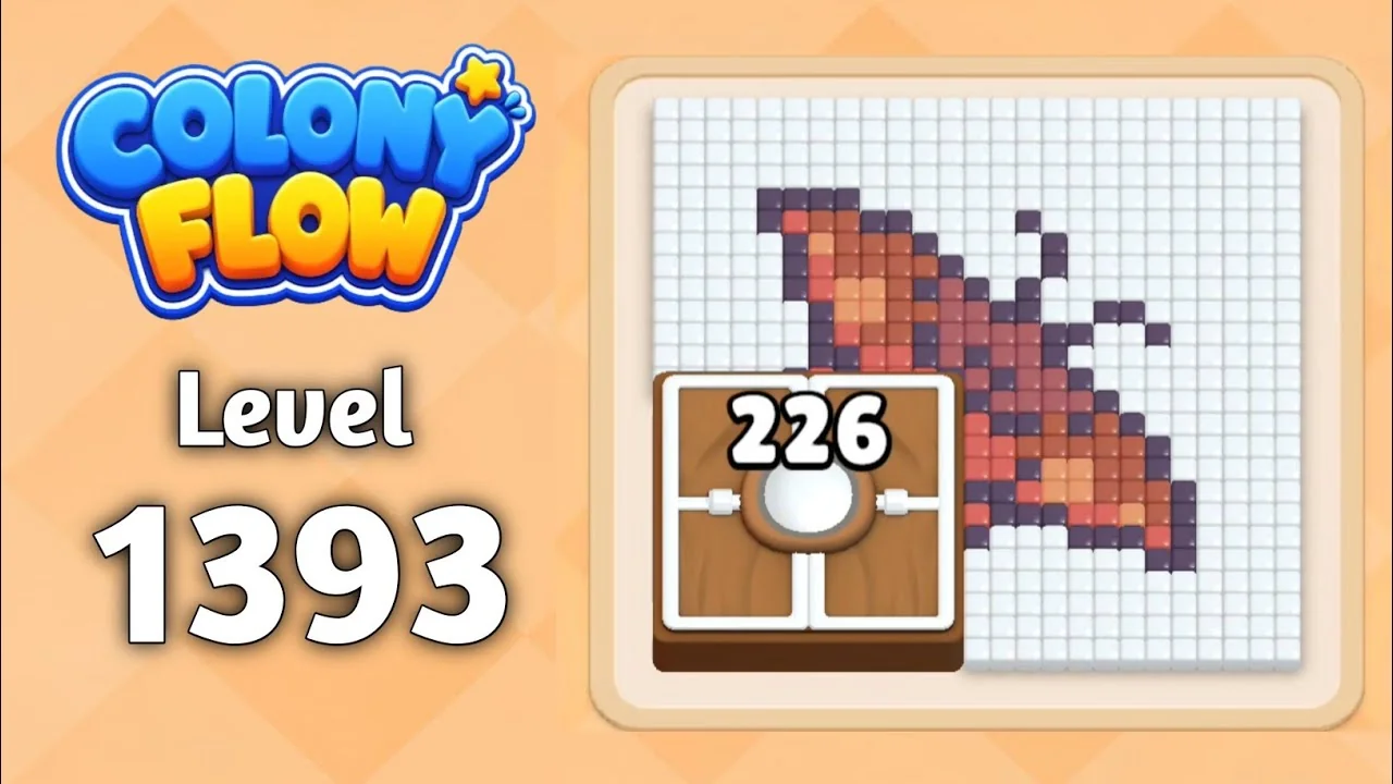 Colony Flow Level 1393 board