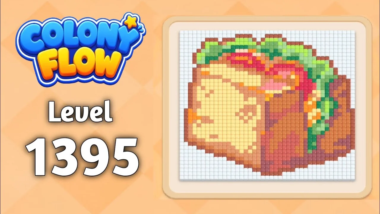 Colony Flow Level 1395 board