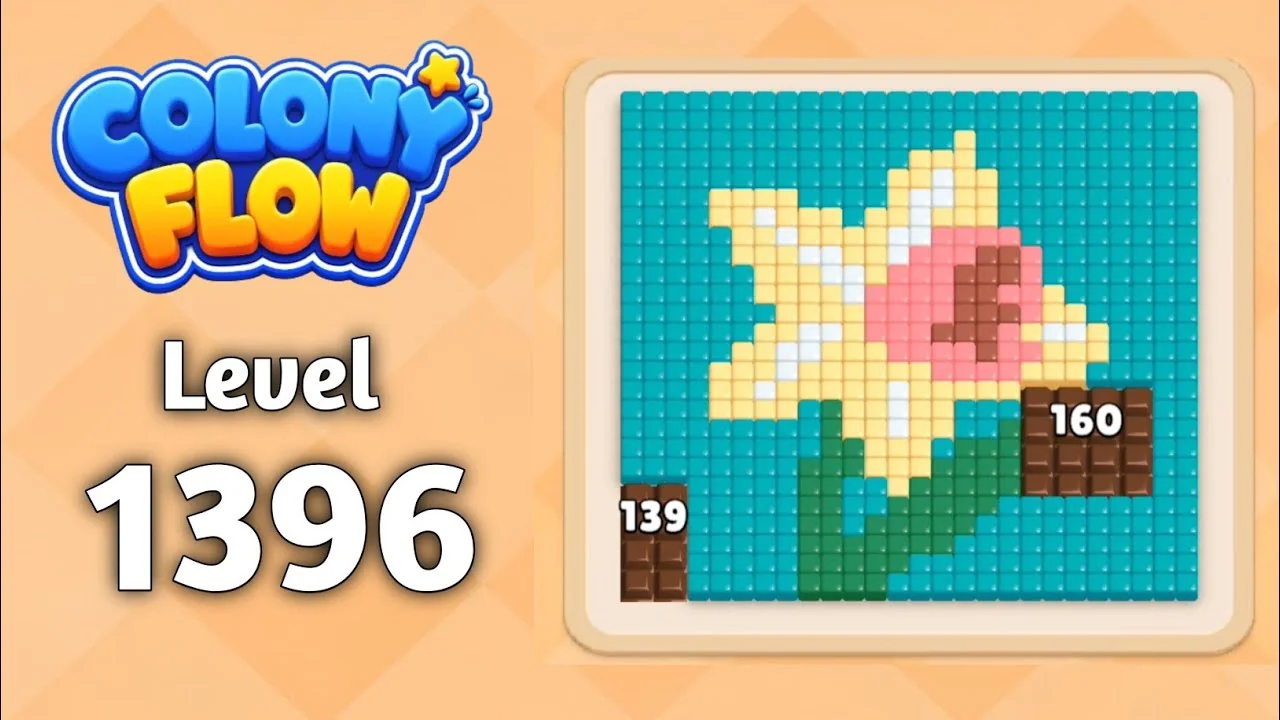 Colony Flow Level 1396 board