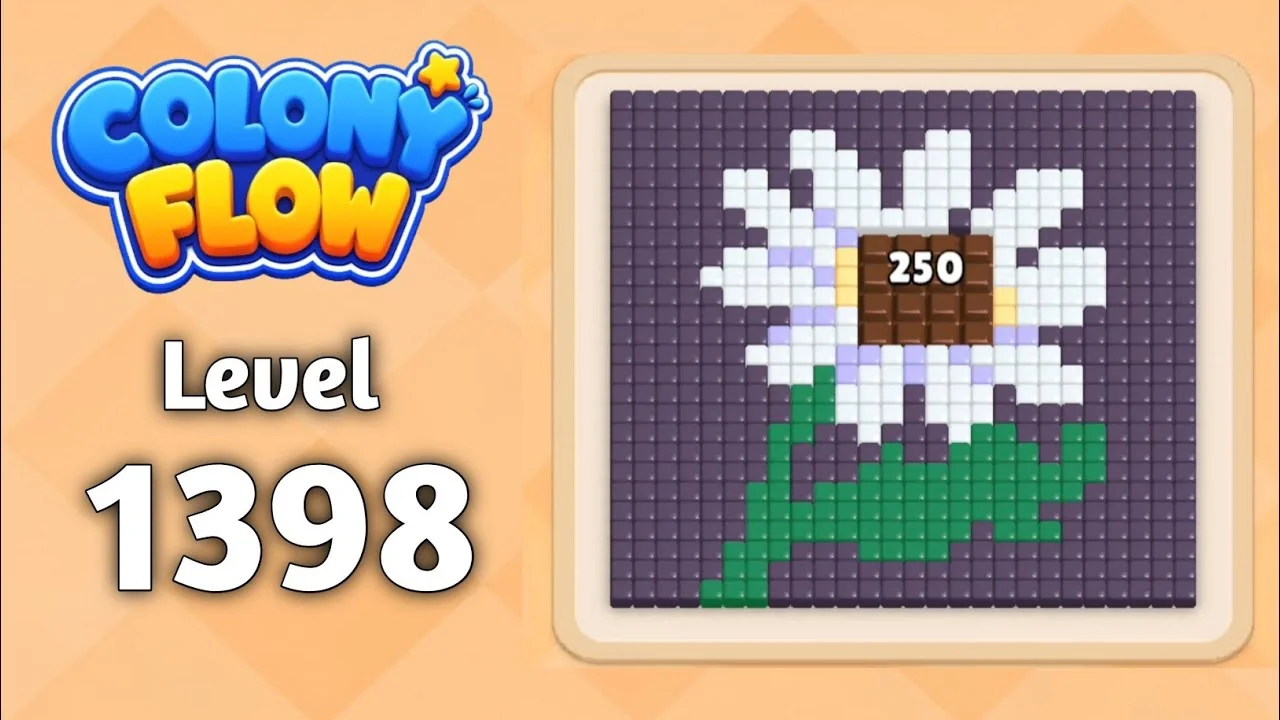 Colony Flow Level 1398 board