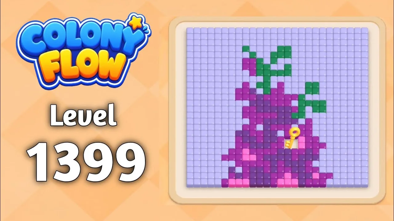 Colony Flow Level 1399 board