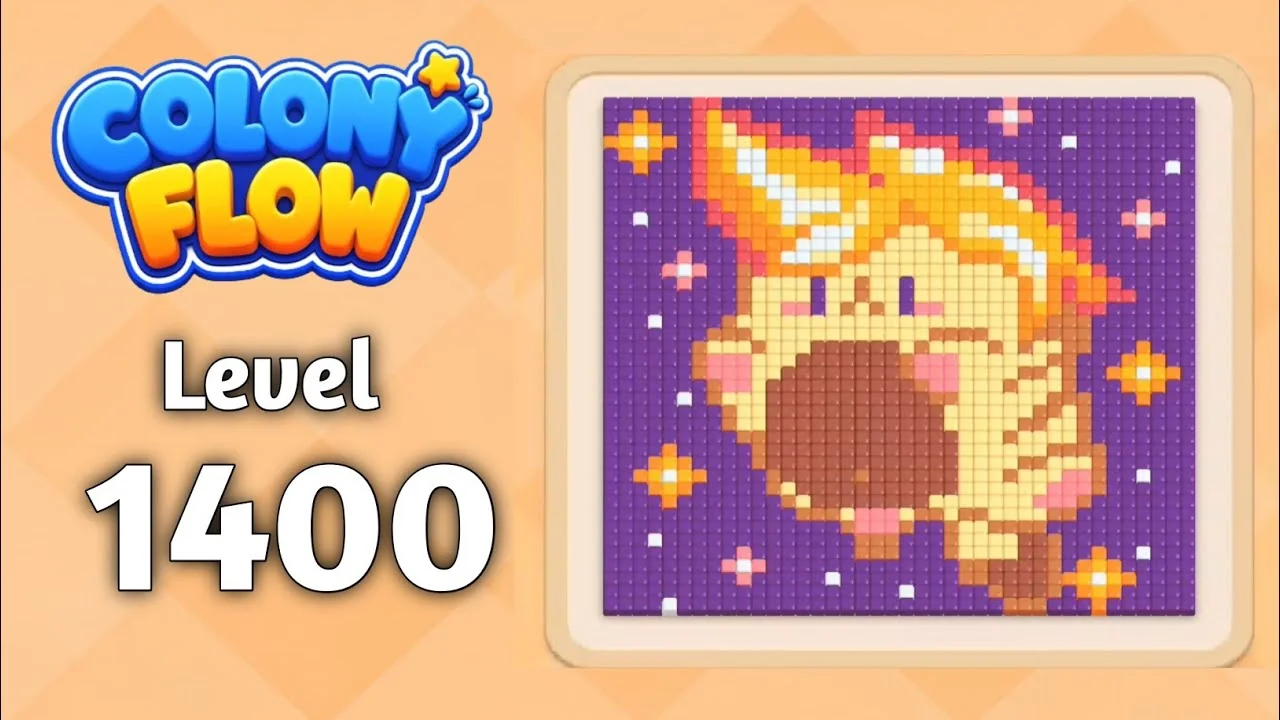 Colony Flow Level 1400 board