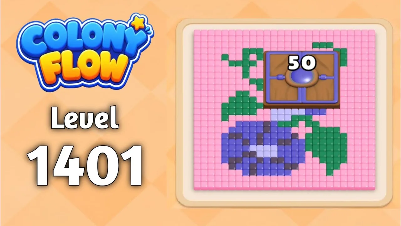 Colony Flow Level 1401 board