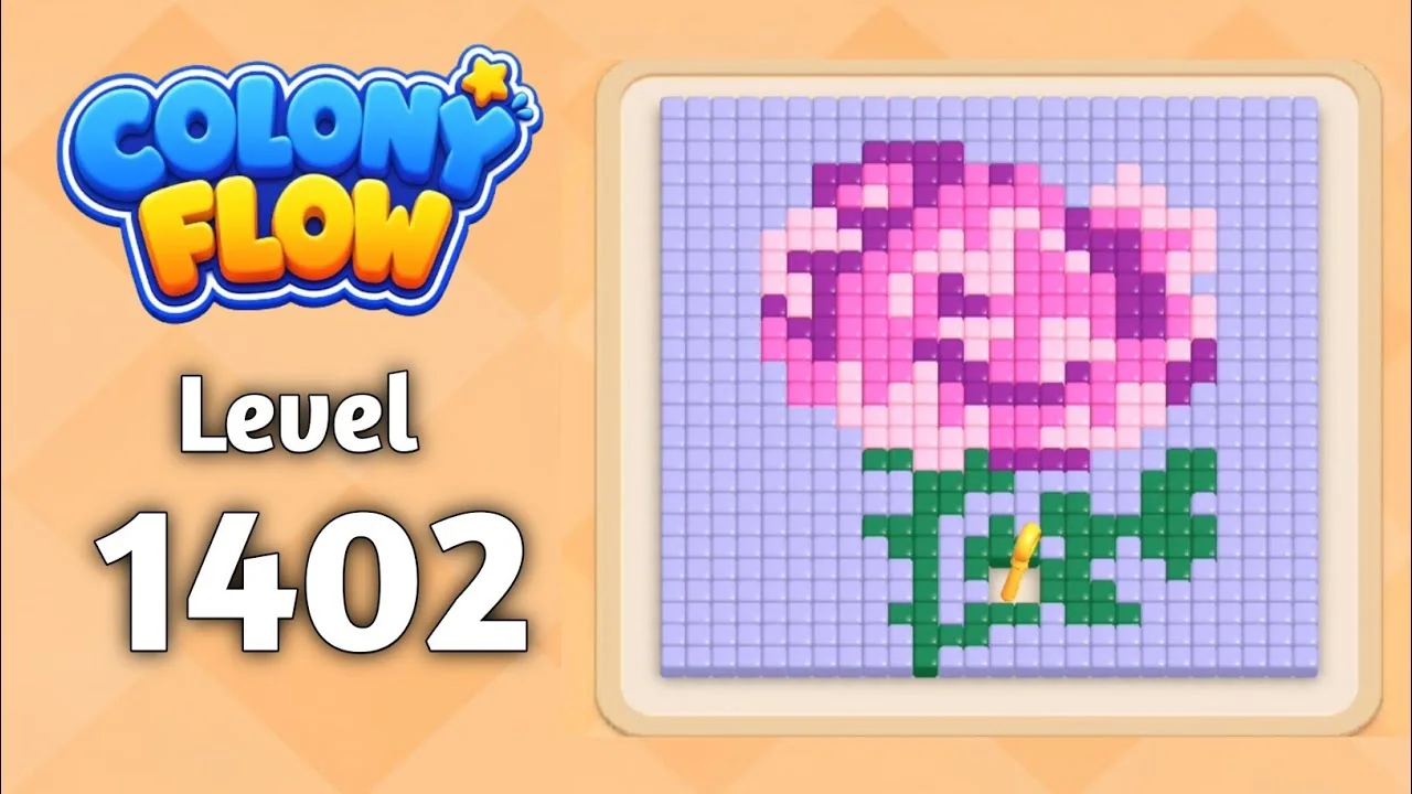 Colony Flow Level 1402 board