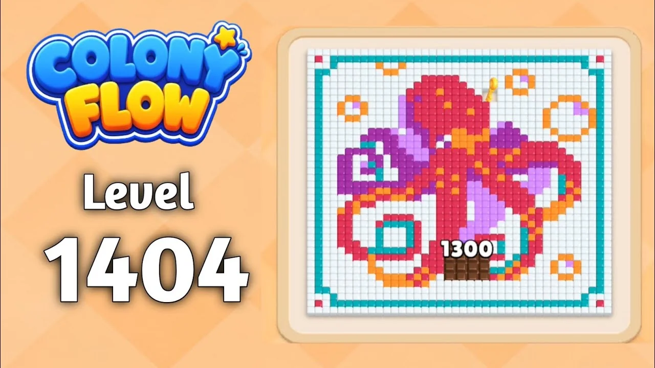 Colony Flow Level 1404 board