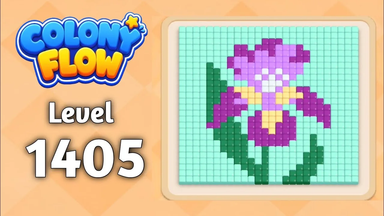 Colony Flow Level 1405 board