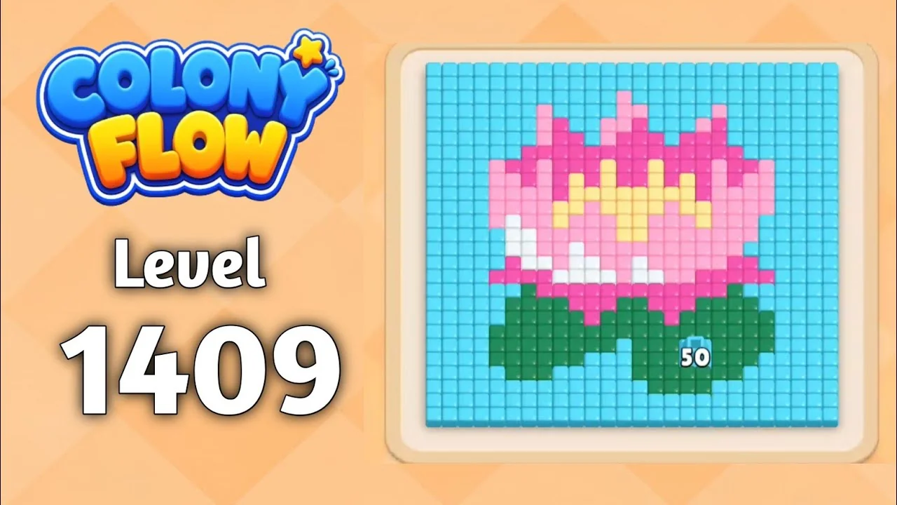 Colony Flow Level 1409 board
