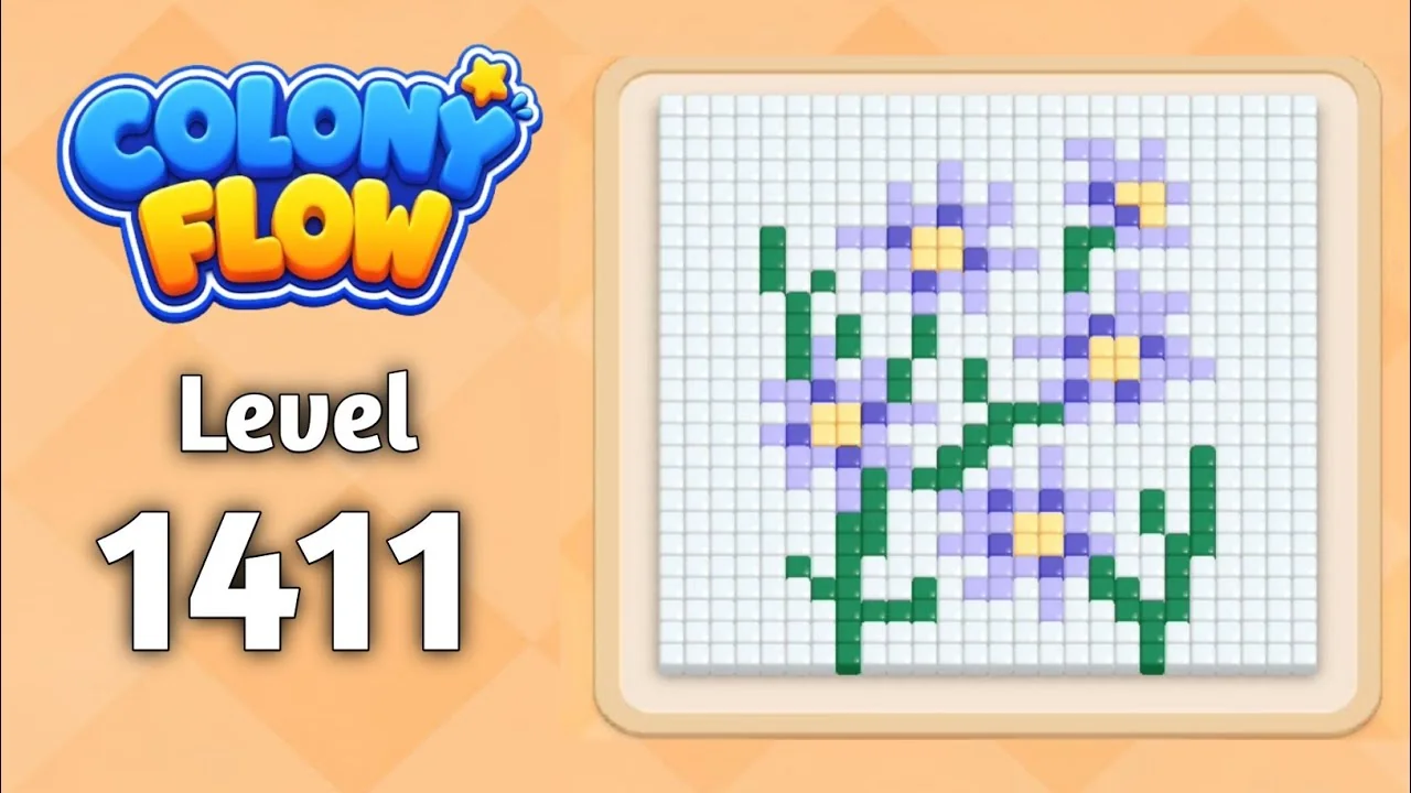 Colony Flow Level 1411 board