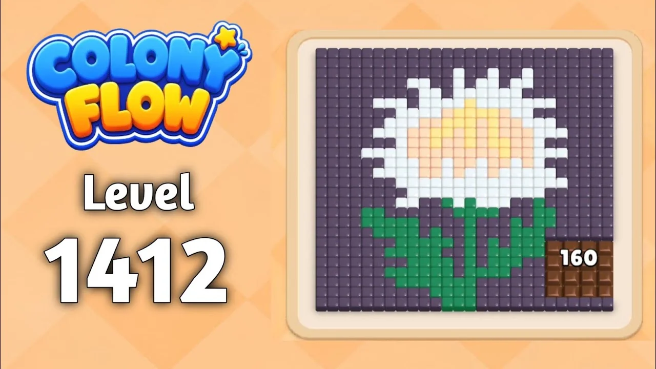 Colony Flow Level 1412 board