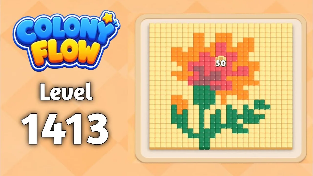 Colony Flow Level 1413 board