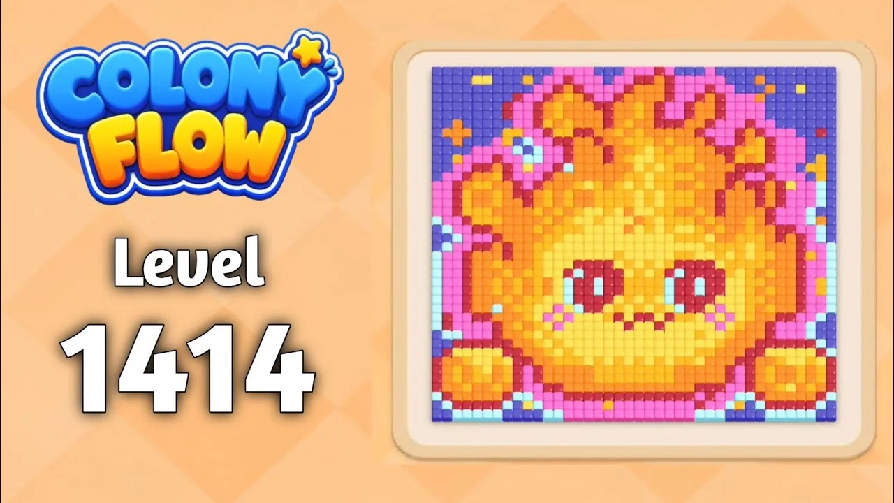 Colony Flow Level 1414 board