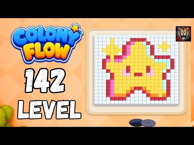 Colony Flow! Level 142 board layout
