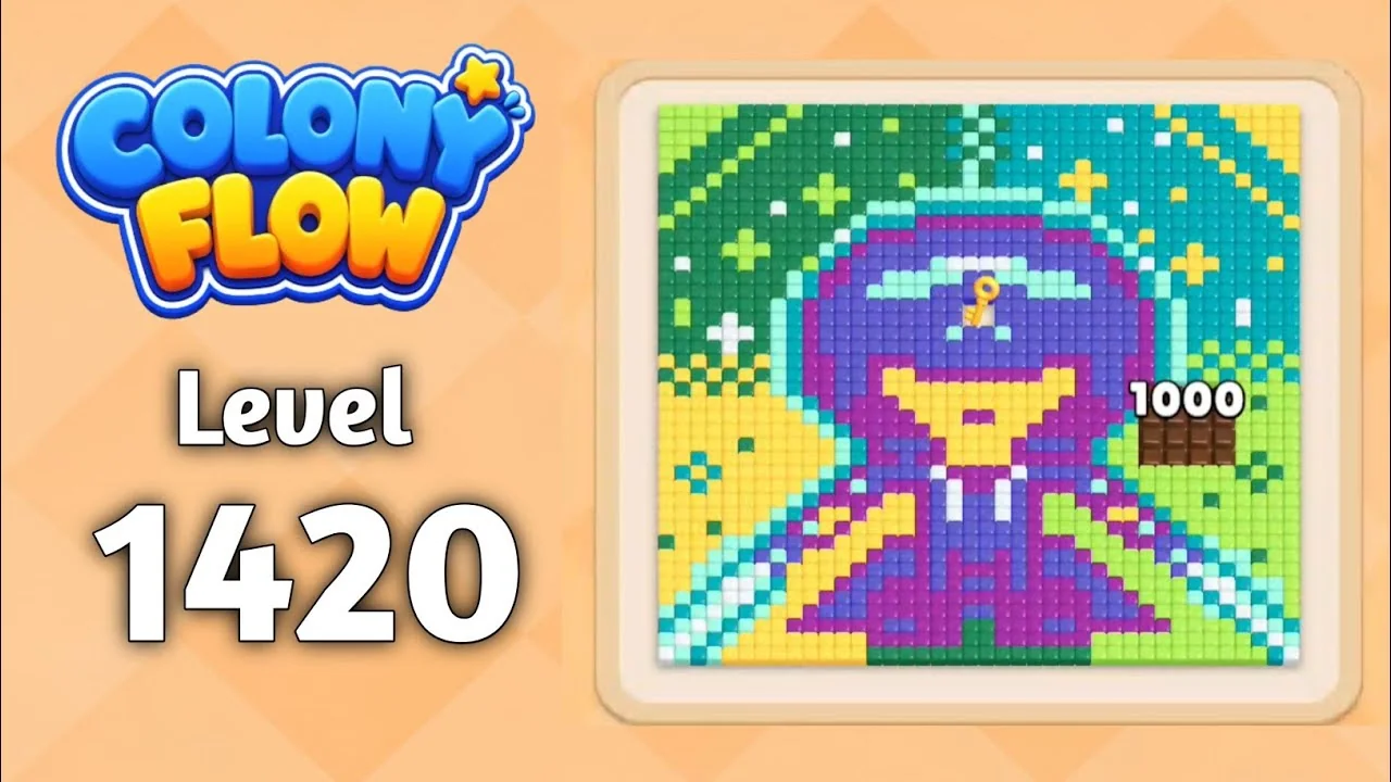 Colony Flow Level 1420 board