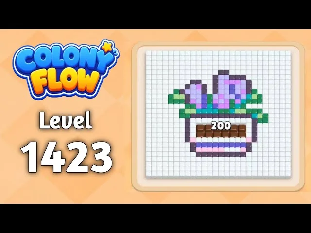Colony Flow Level 1423 board