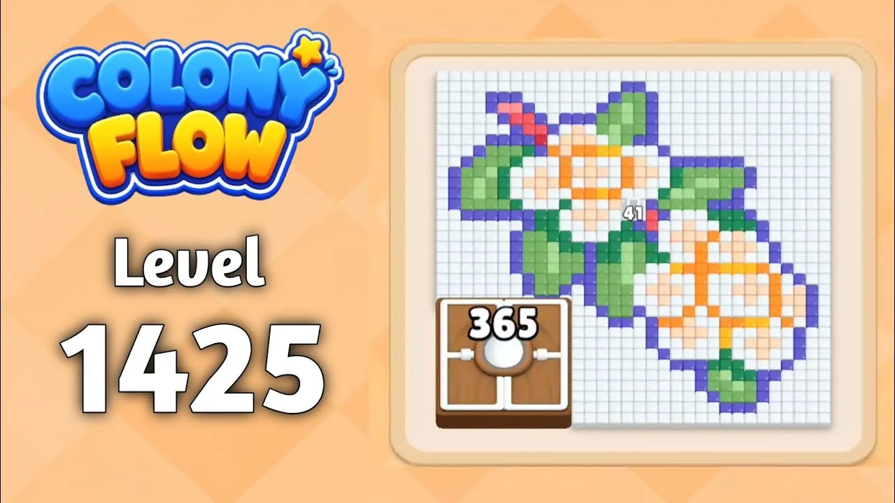 Colony Flow Level 1425 board