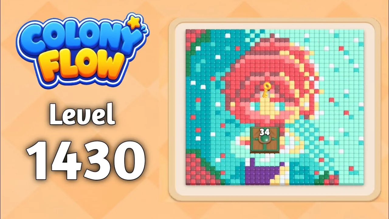 Colony Flow Level 1430 board
