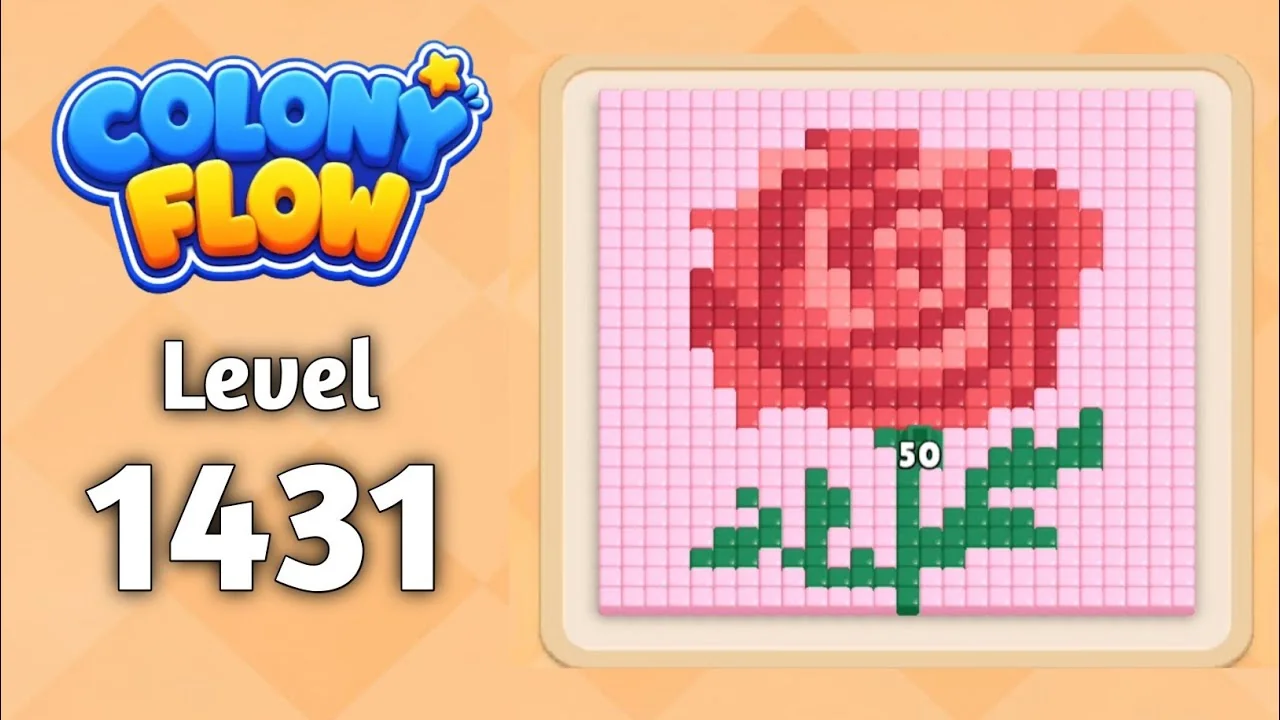 Colony Flow Level 1431 board