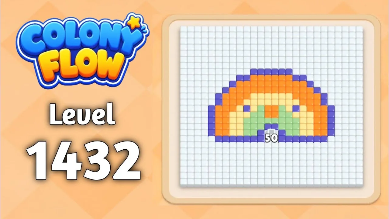 Colony Flow Level 1432 board