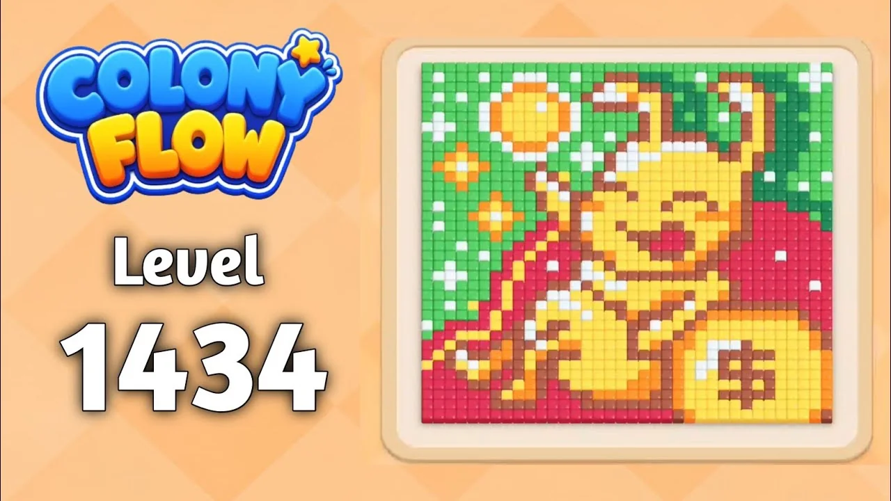 Colony Flow Level 1434 board