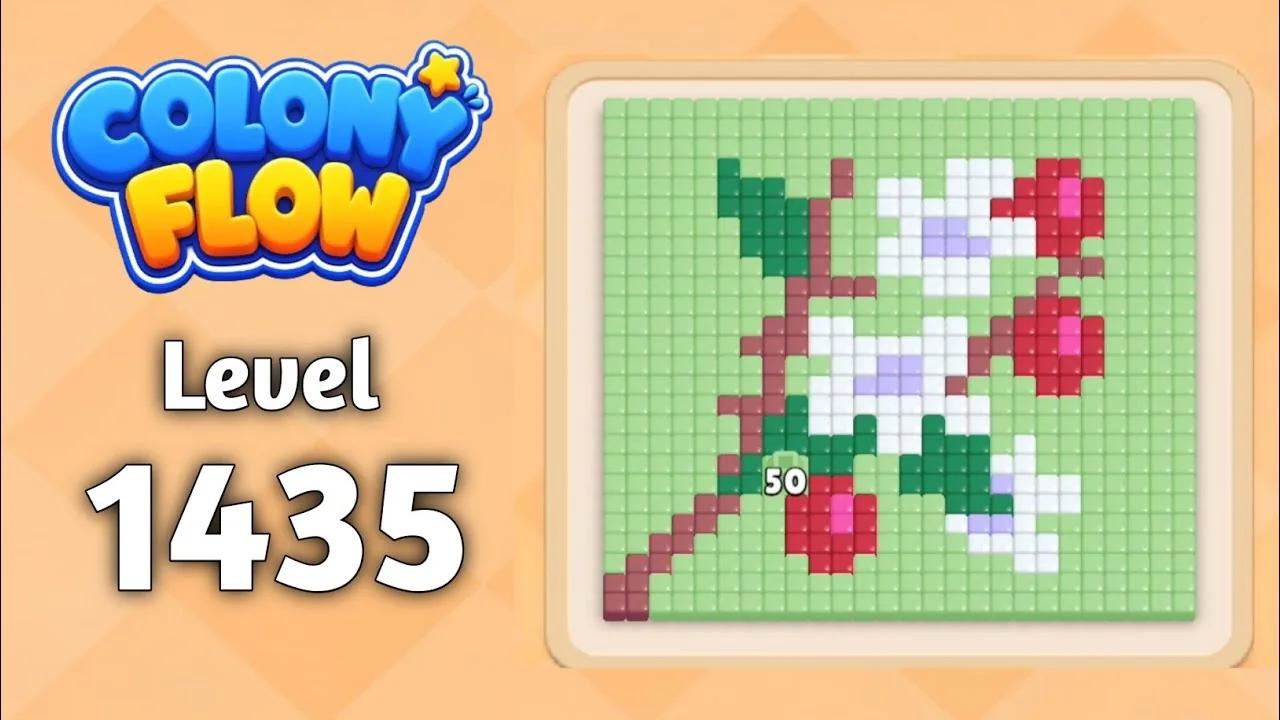Colony Flow Level 1435 board