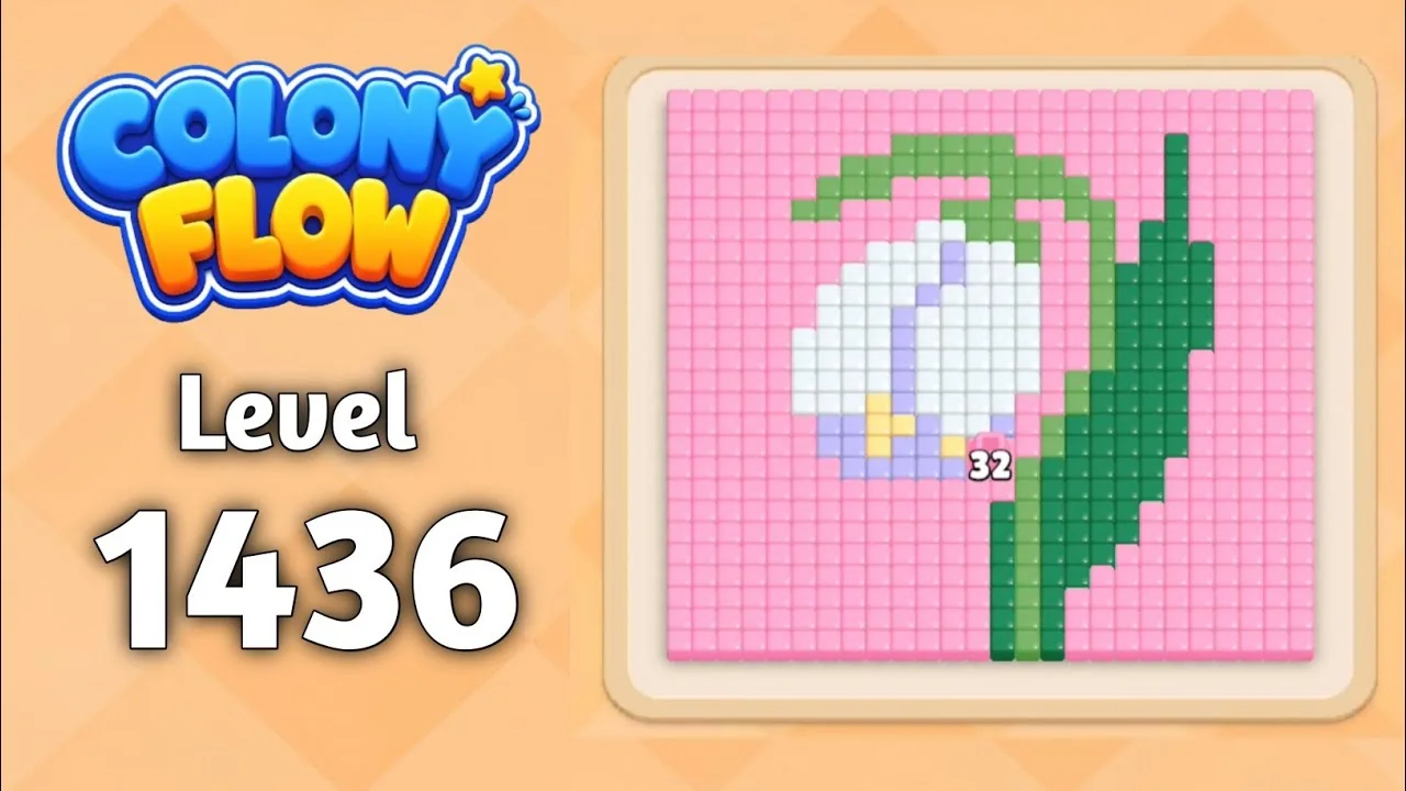 Colony Flow Level 1436 board