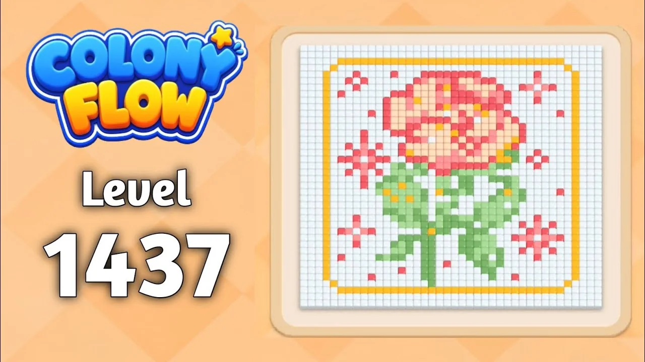 Colony Flow Level 1437 board