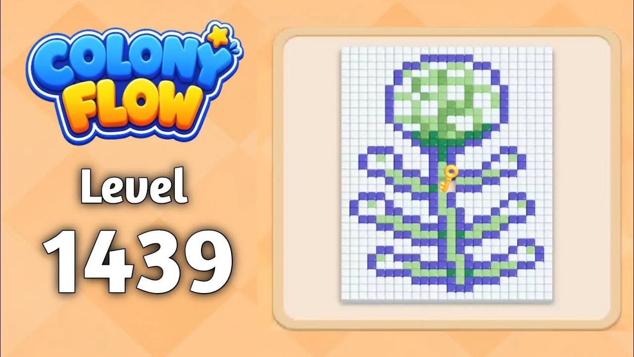 Colony Flow Level 1439 board