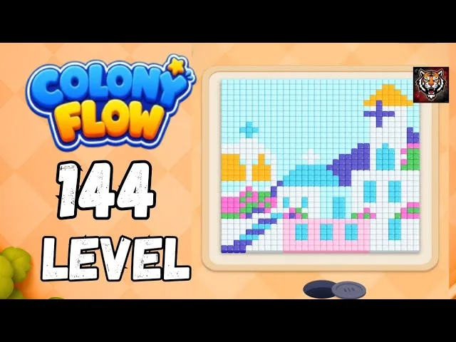 Colony Flow! Level 144 board layout