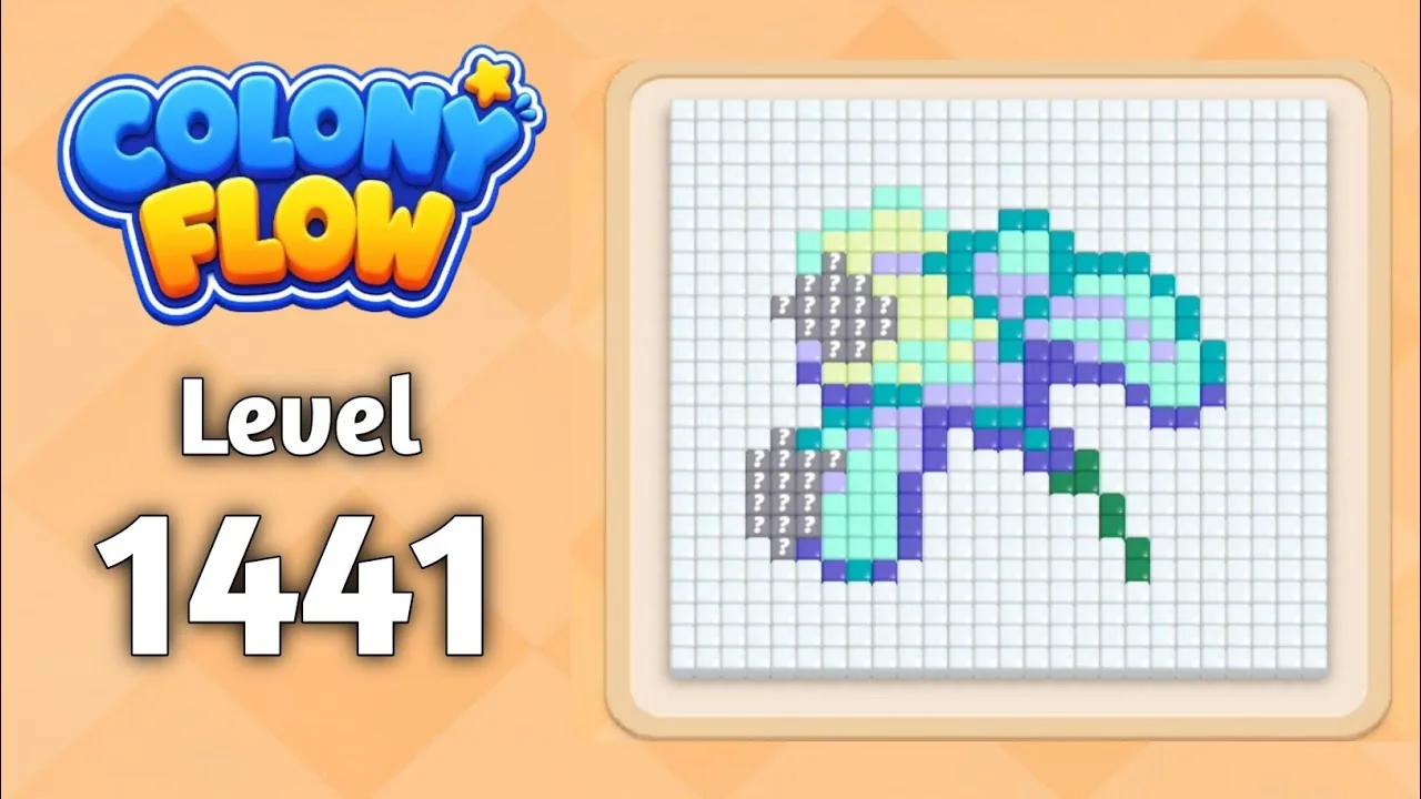 Colony Flow Level 1441 board