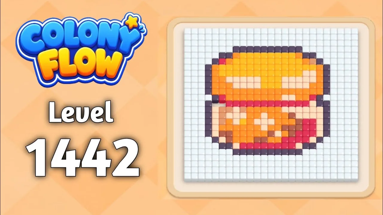 Colony Flow Level 1442 board