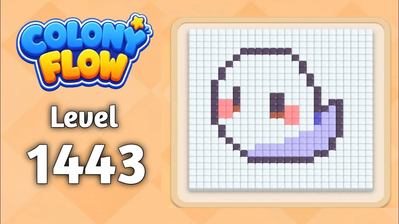 Colony Flow Level 1443 board
